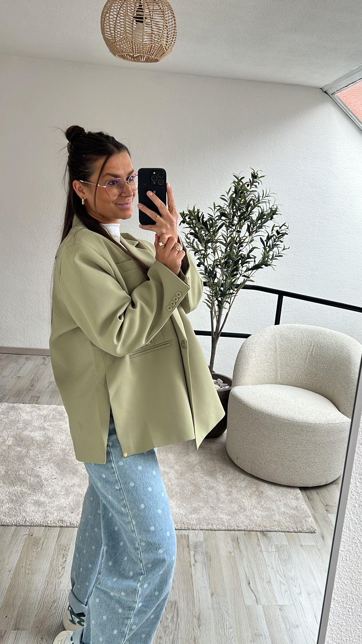 GROENE BLAZER