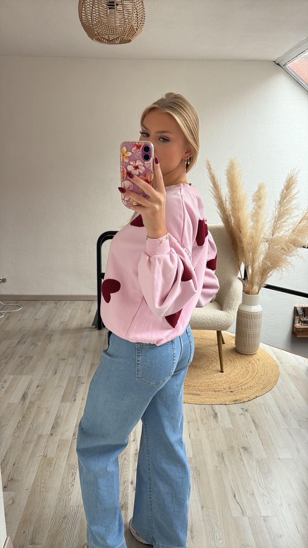 Jeans knopen blauw