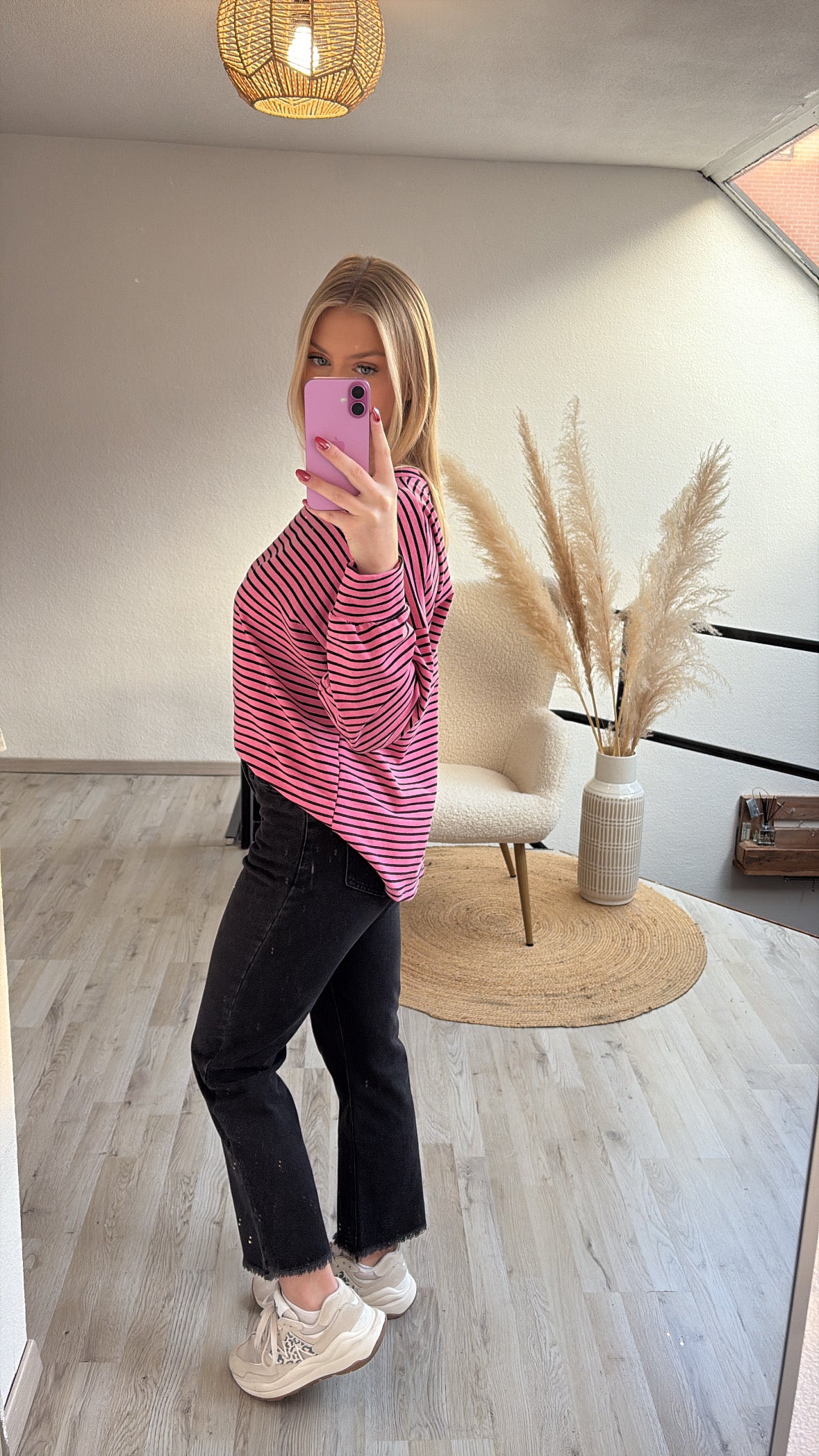 Gestreepte longsleeve