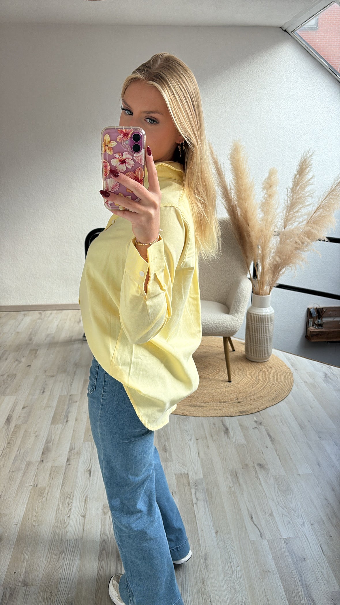 Butteryellow blouse