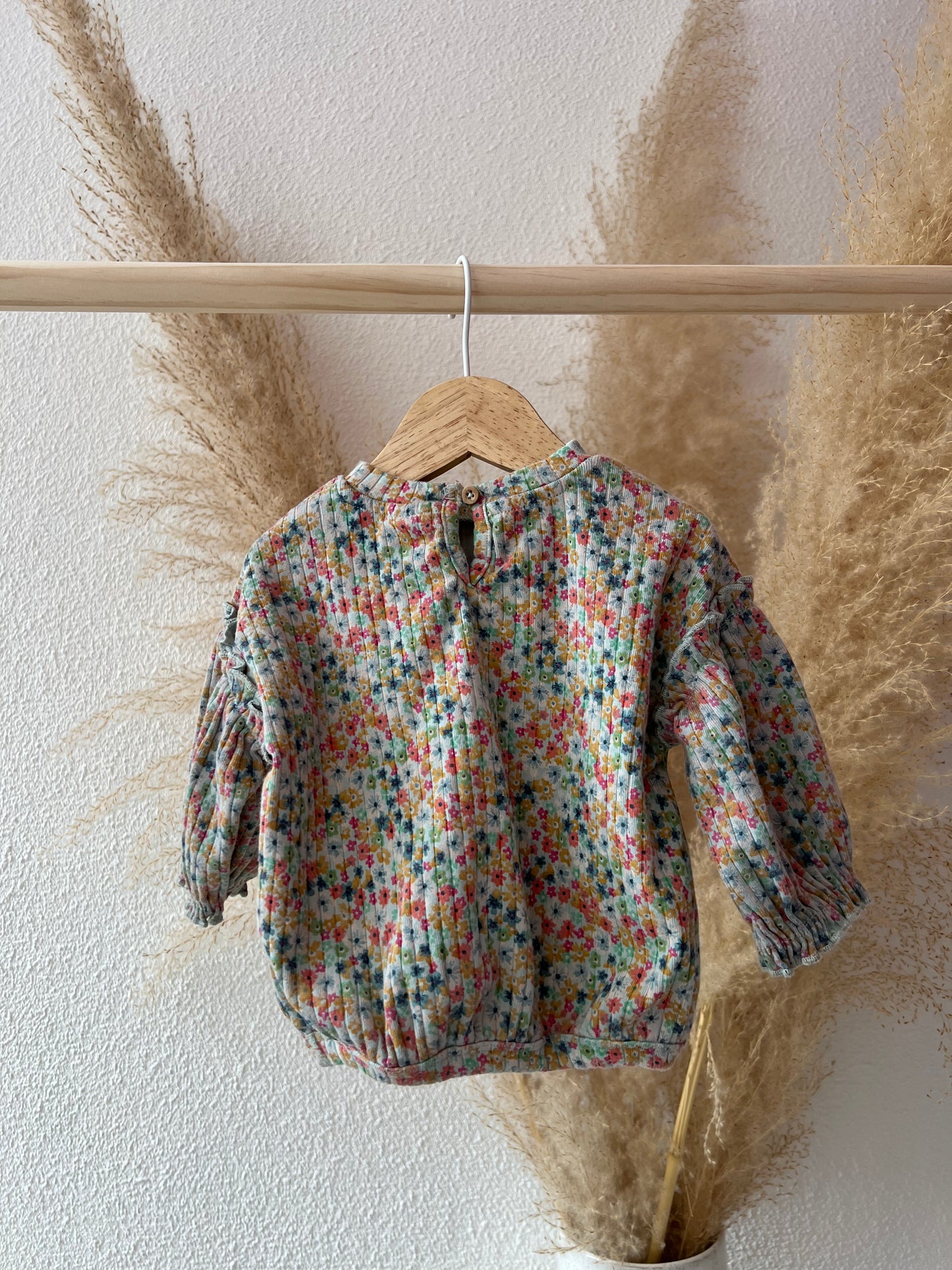 Gebloemde sweater