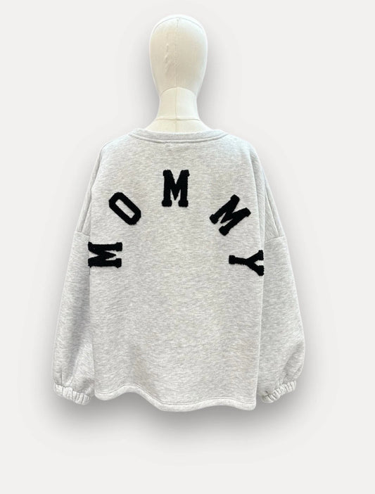 Mommy sweater zwart