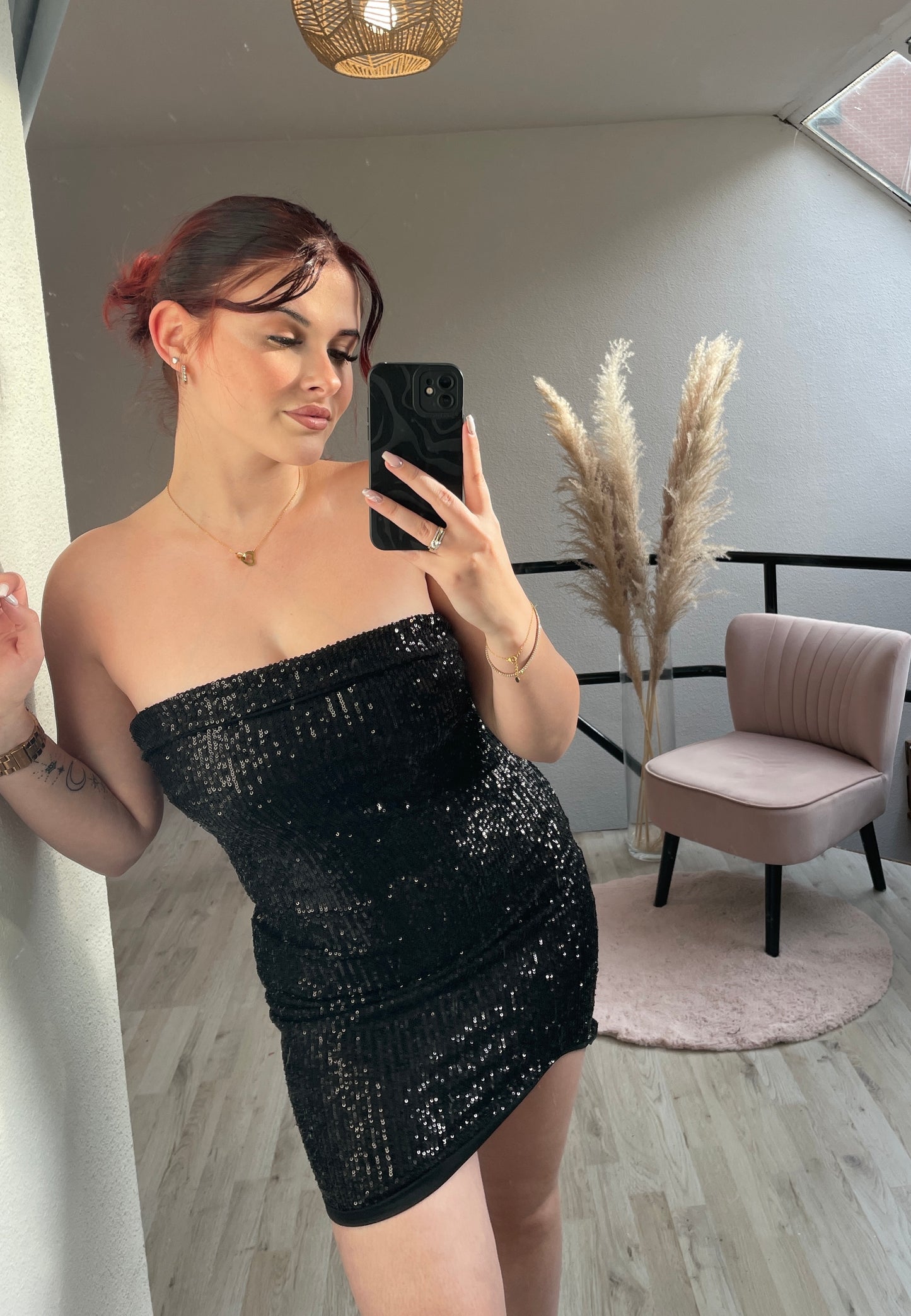 Tube dress zwart