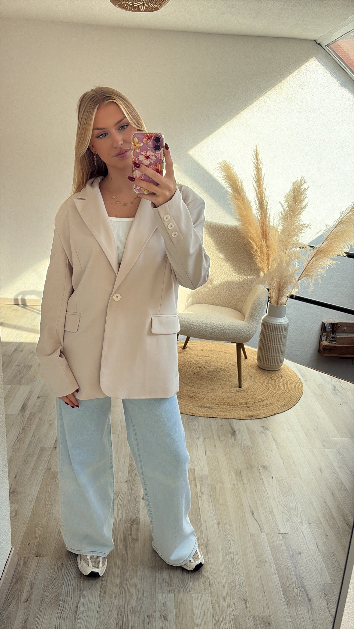 Beige blazer