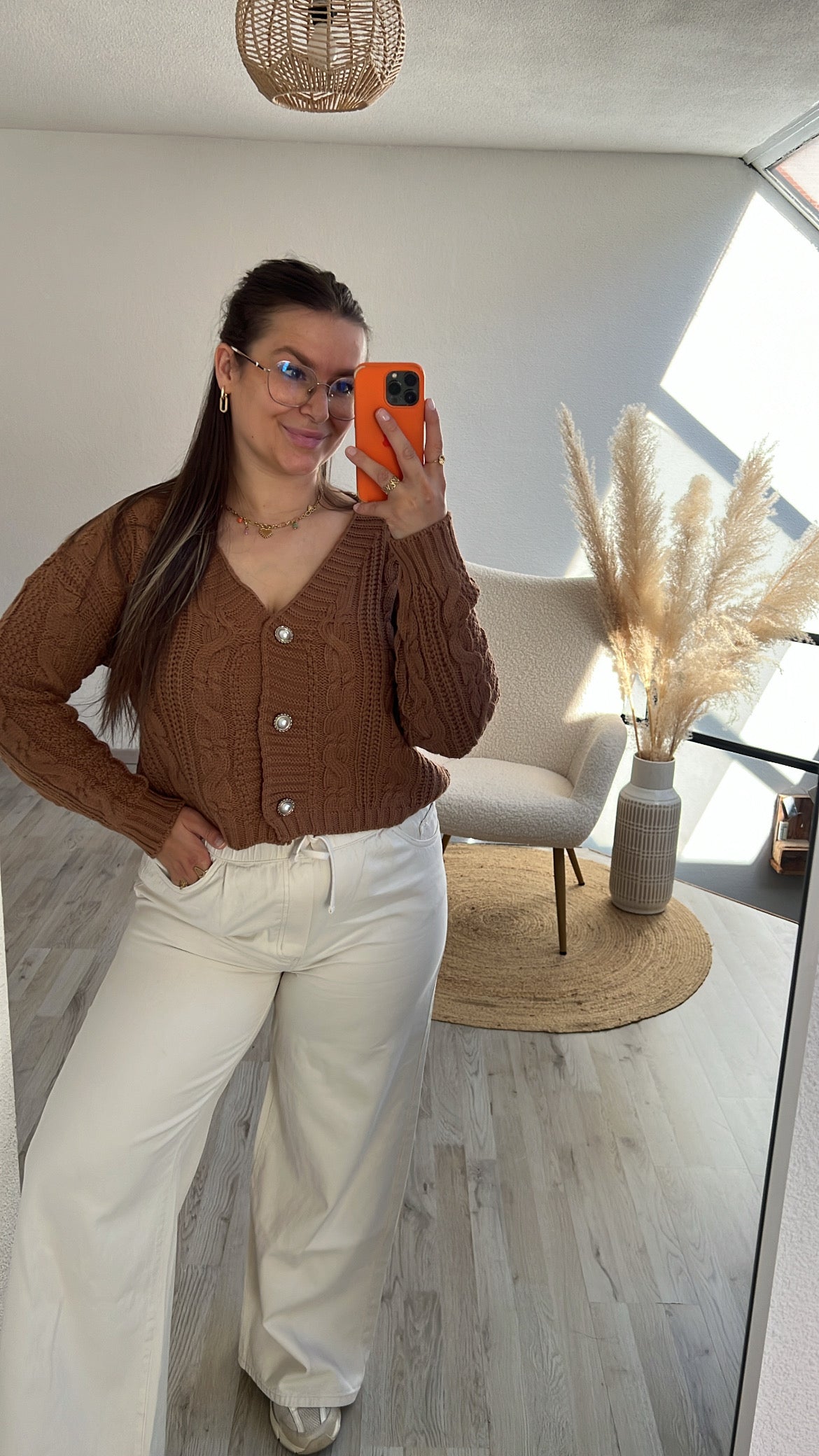 Knitted cardigan