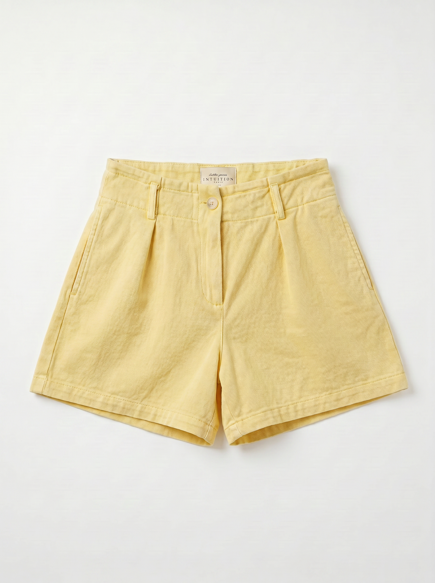 JEANSSHORT GEEL