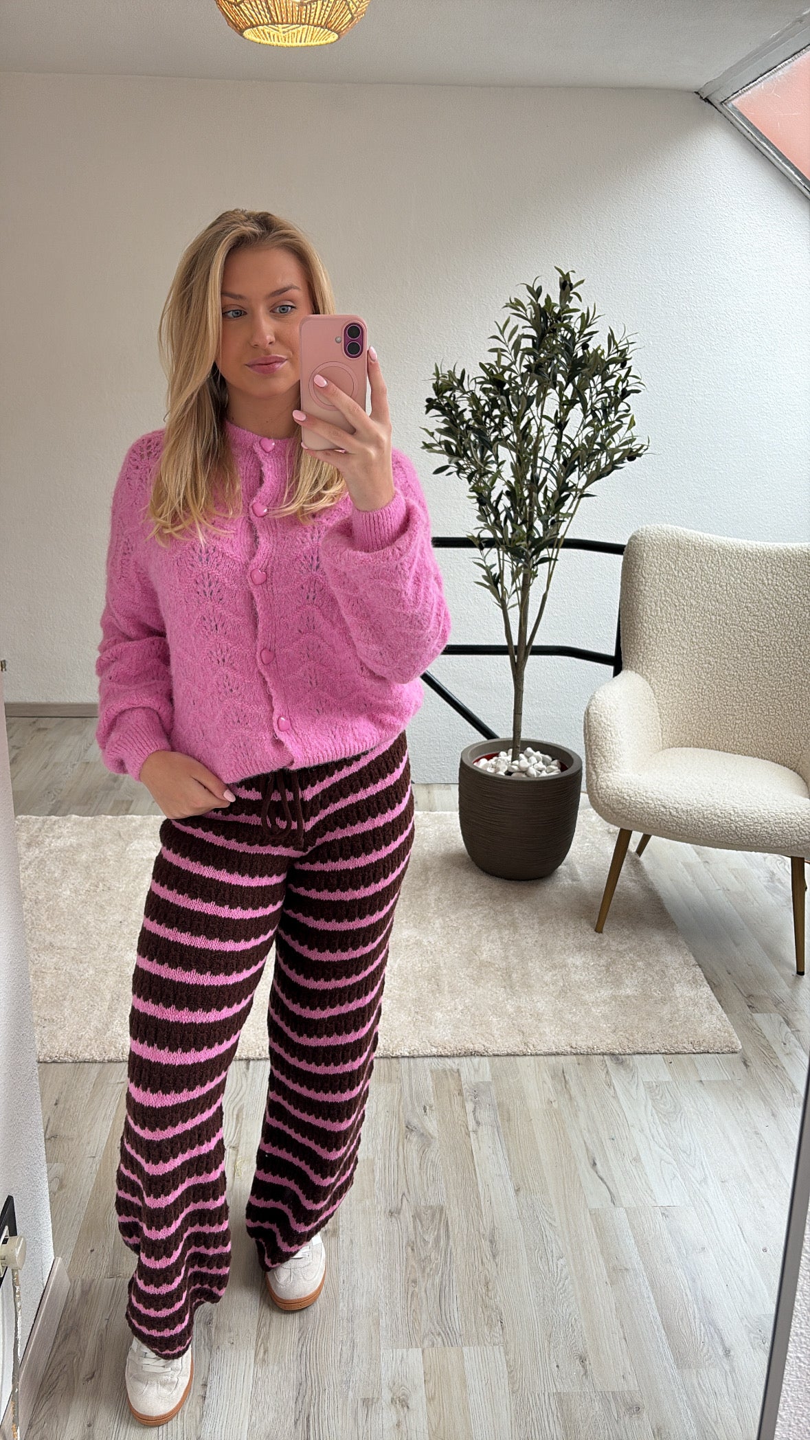 ROZE CARDIGAN HARTJES