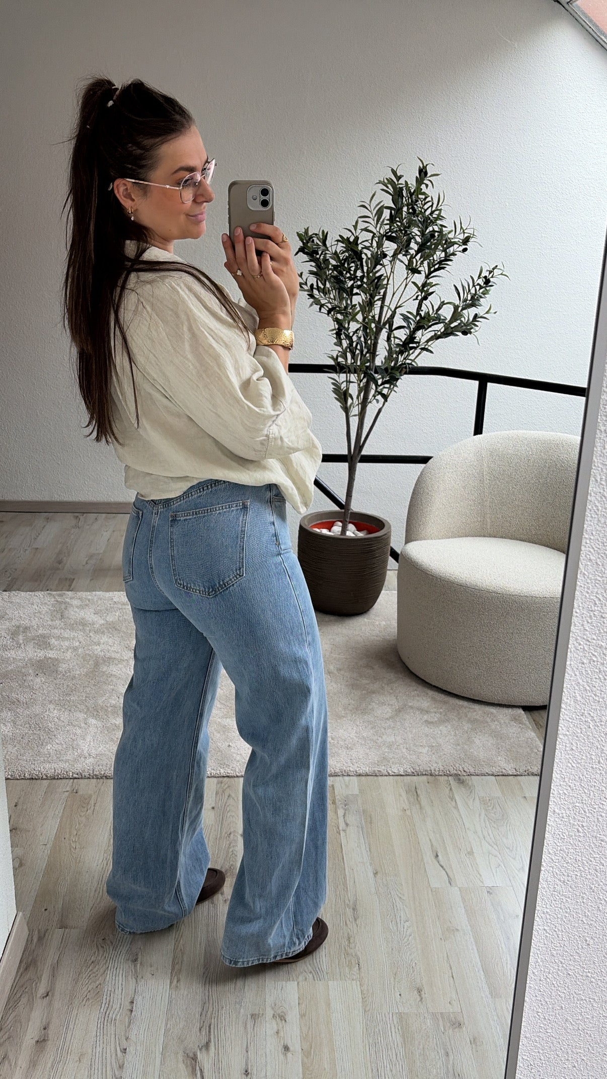 WIDE LEG JEANS
