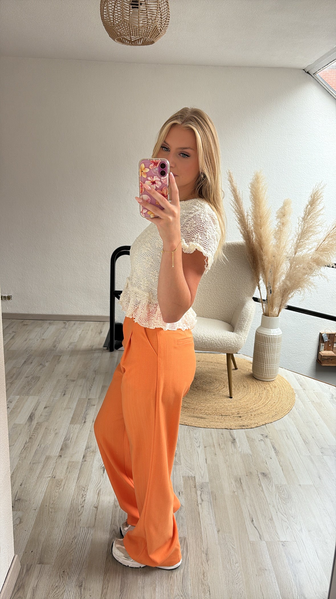 Oranje pantalon