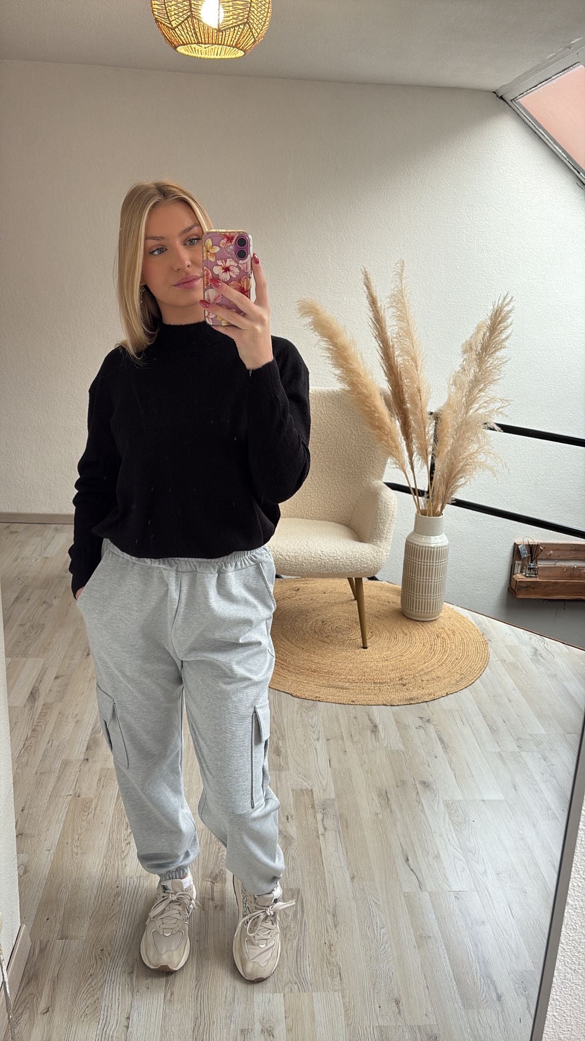 Grijze joggingbroek