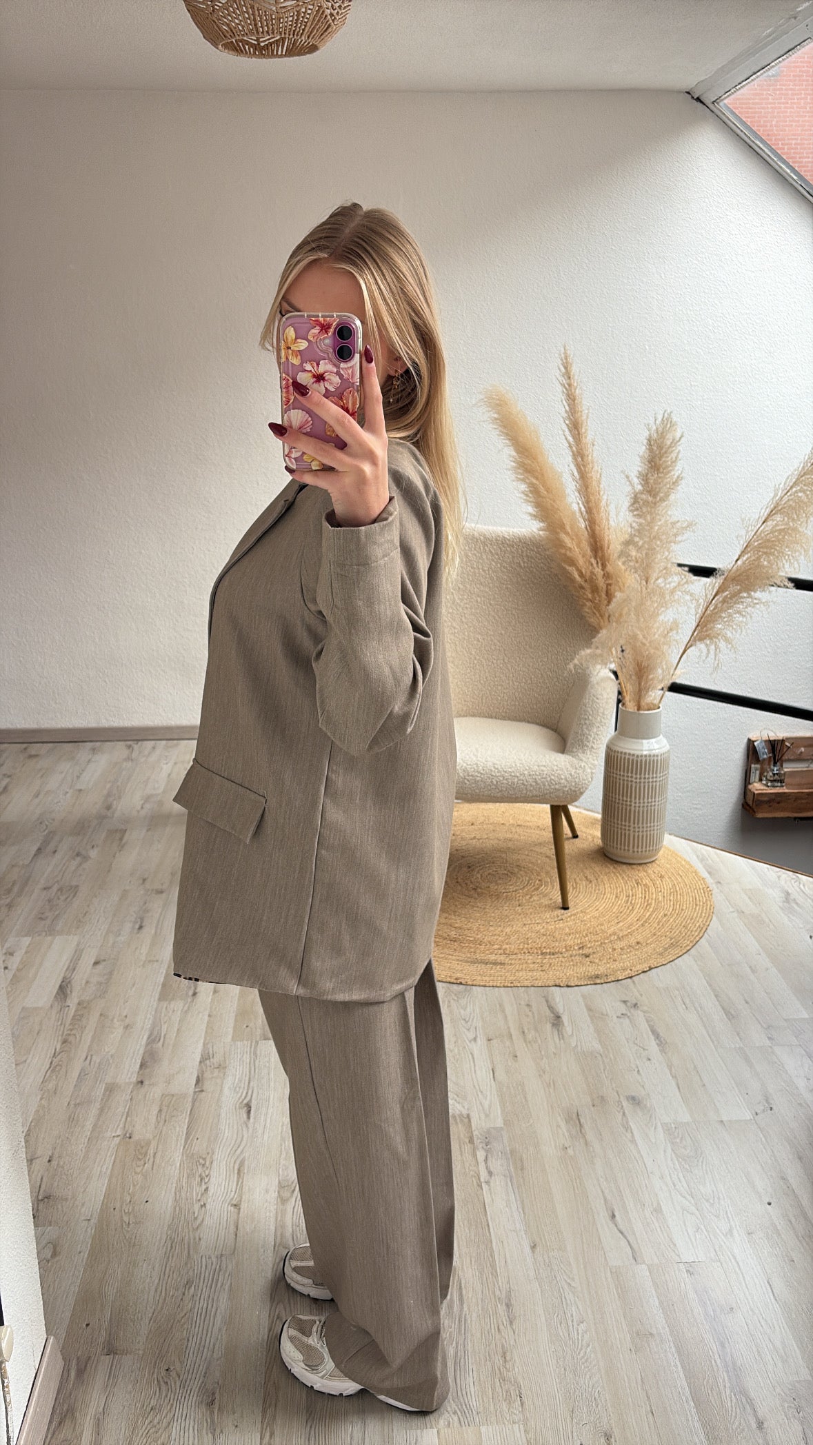 Kostuum taupe