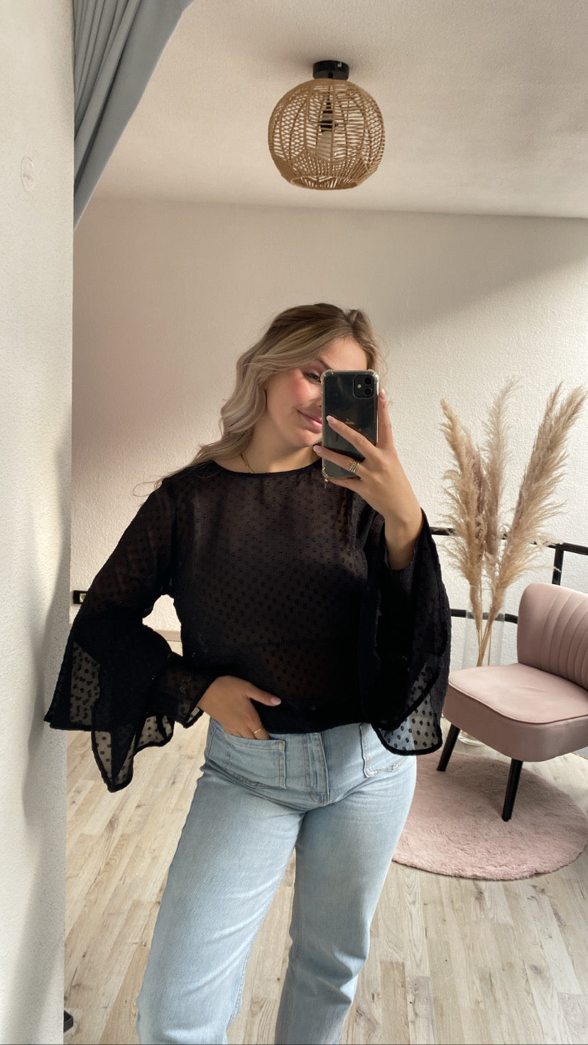 Zwarte blouse