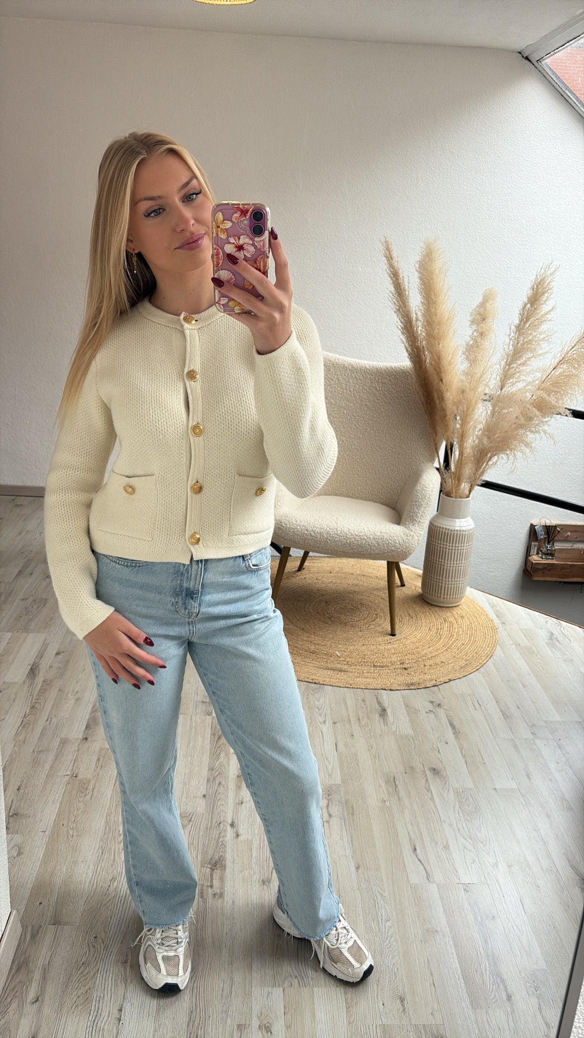 Beige cardigan