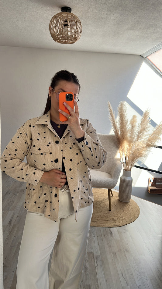 Corduroy jasje sterren