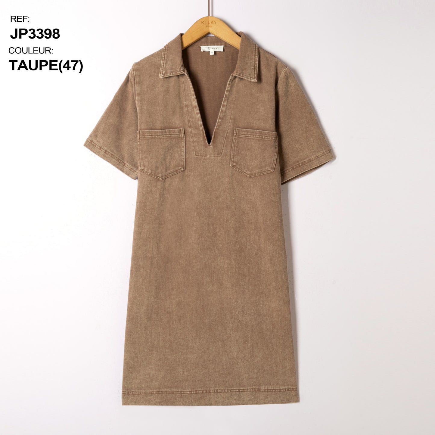 JEANSJURK TAUPE