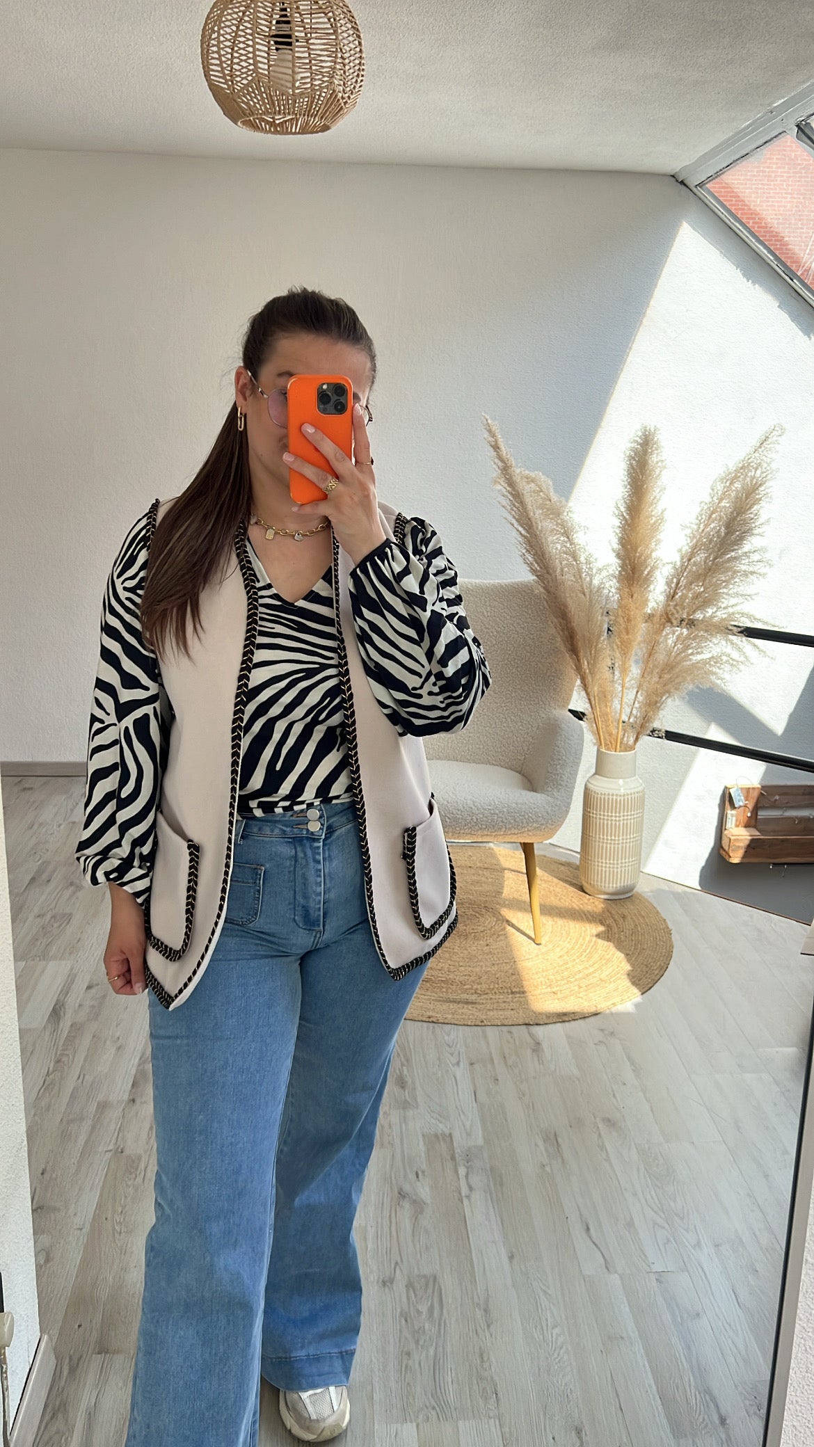 Gilet beige