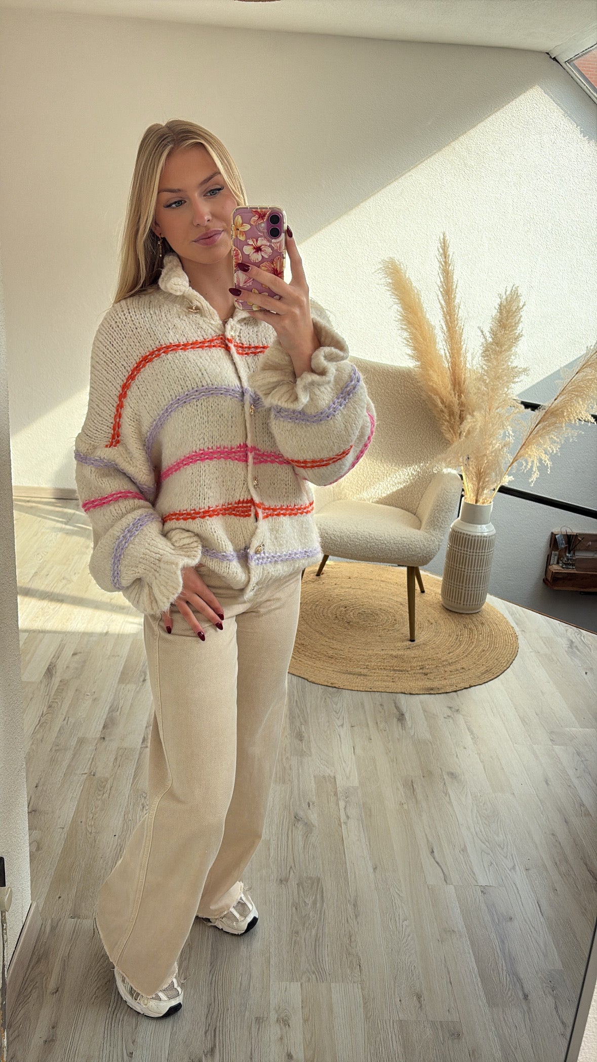Gestreepte knit