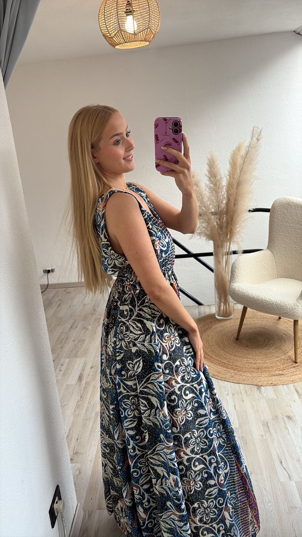 Maxijurk met print