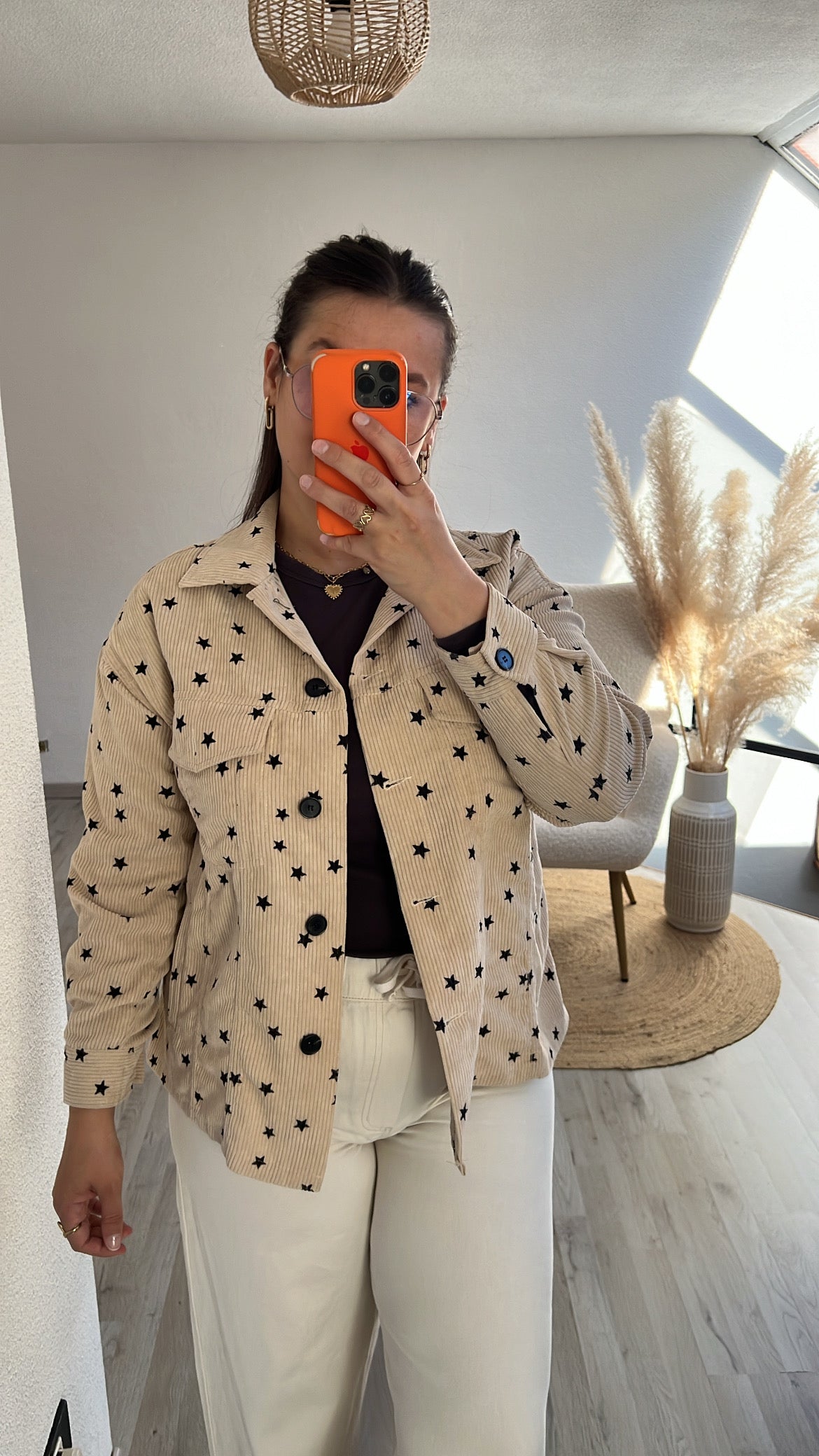Corduroy jasje sterren