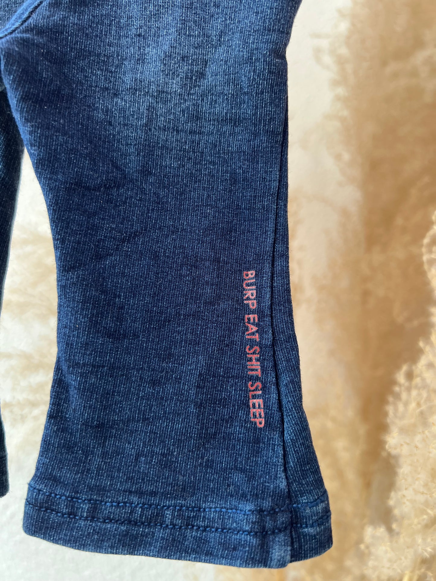 Flared jeans