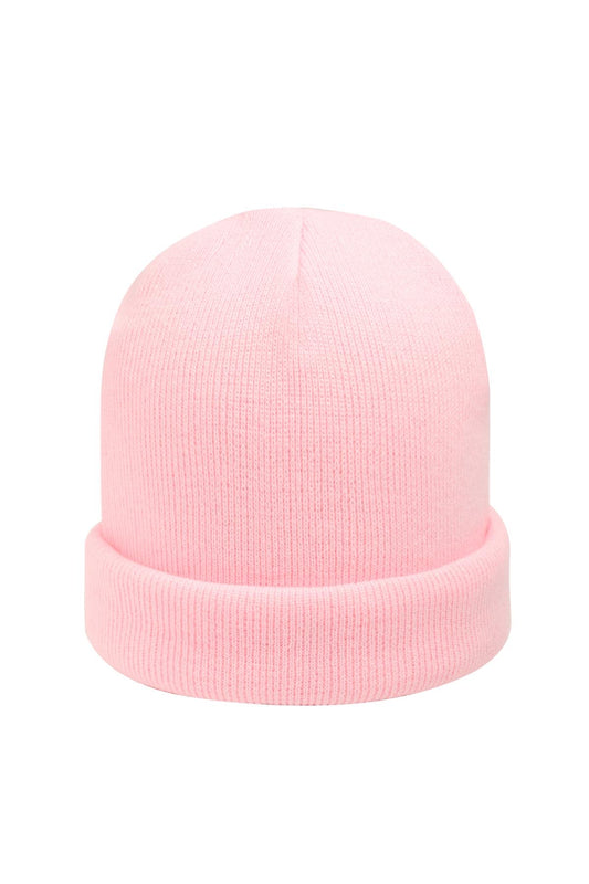 Basic beanie lichtroze