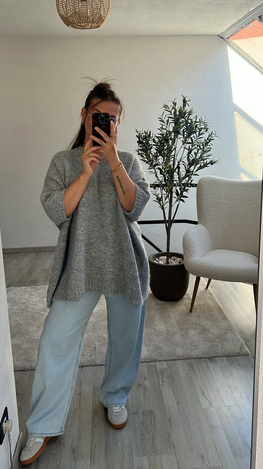 GRIJZE KNIT