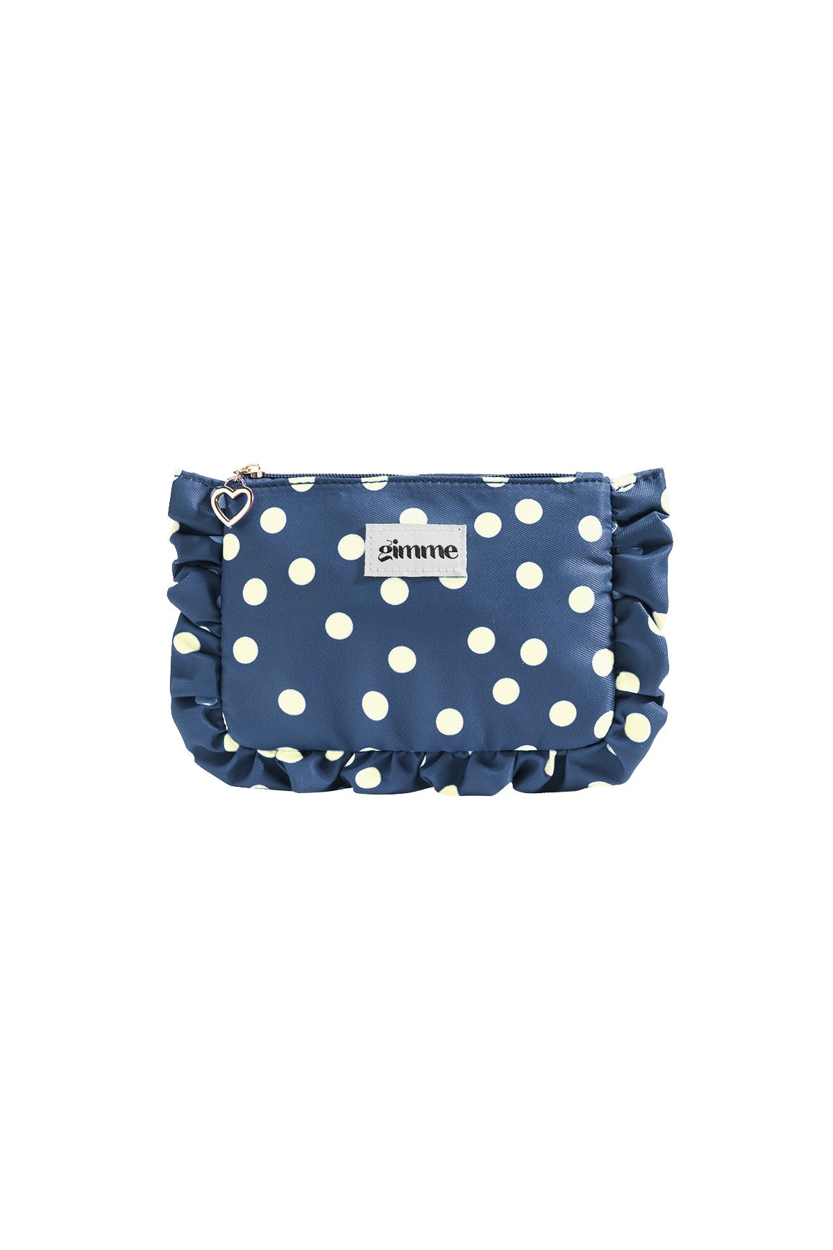 Toilettas polkadot blauw