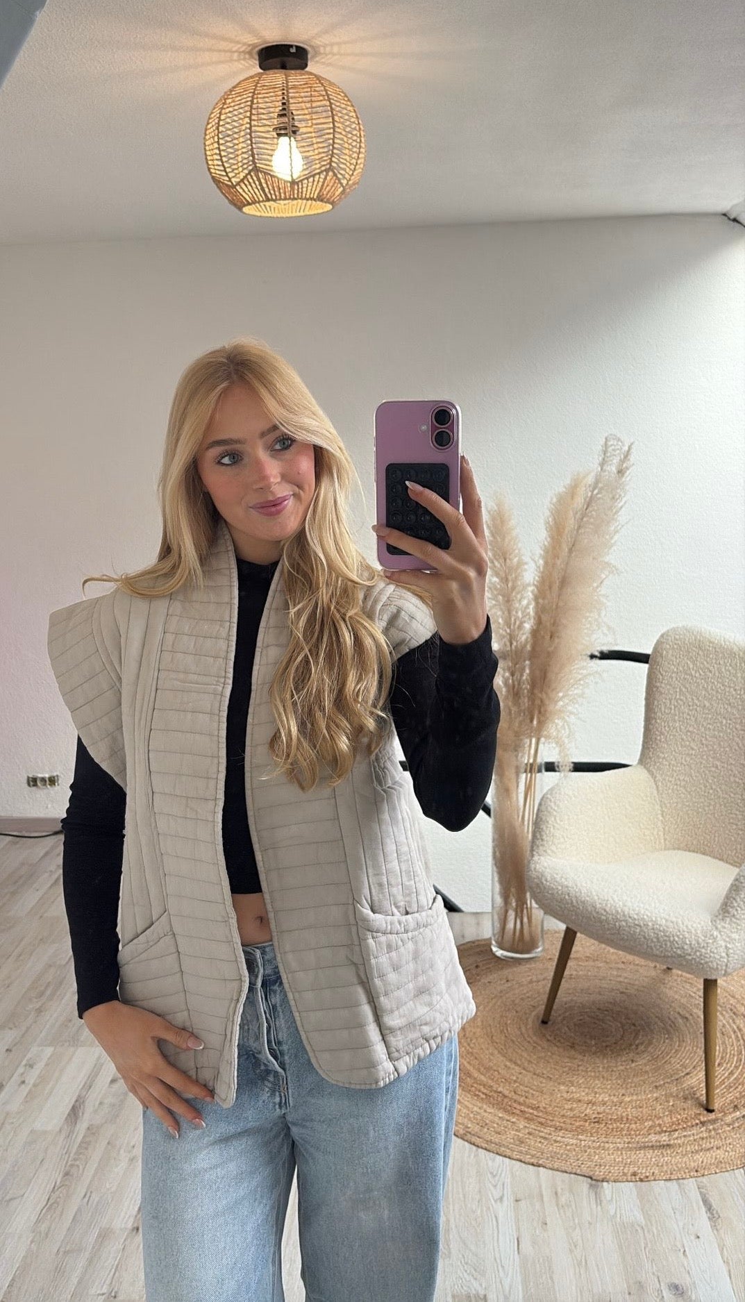 Gilet beige