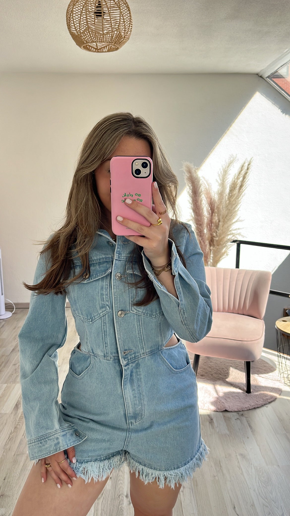 Playsuit cut outs