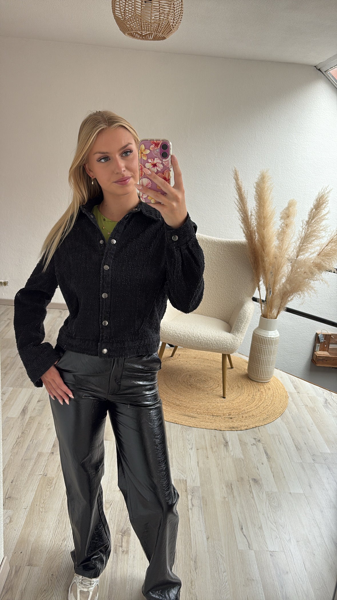 Jeansjasje zwart