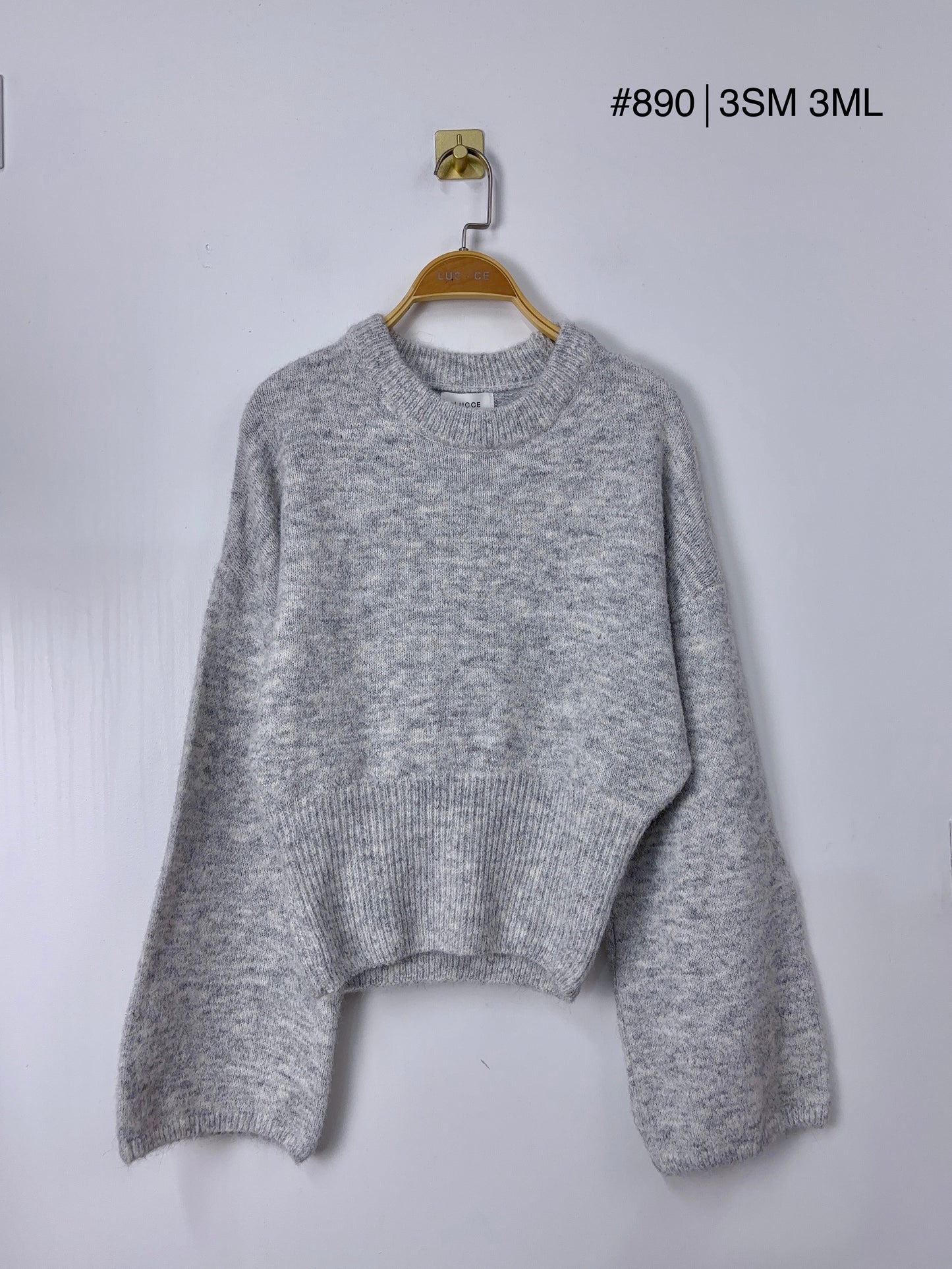 GRIJZE KNIT