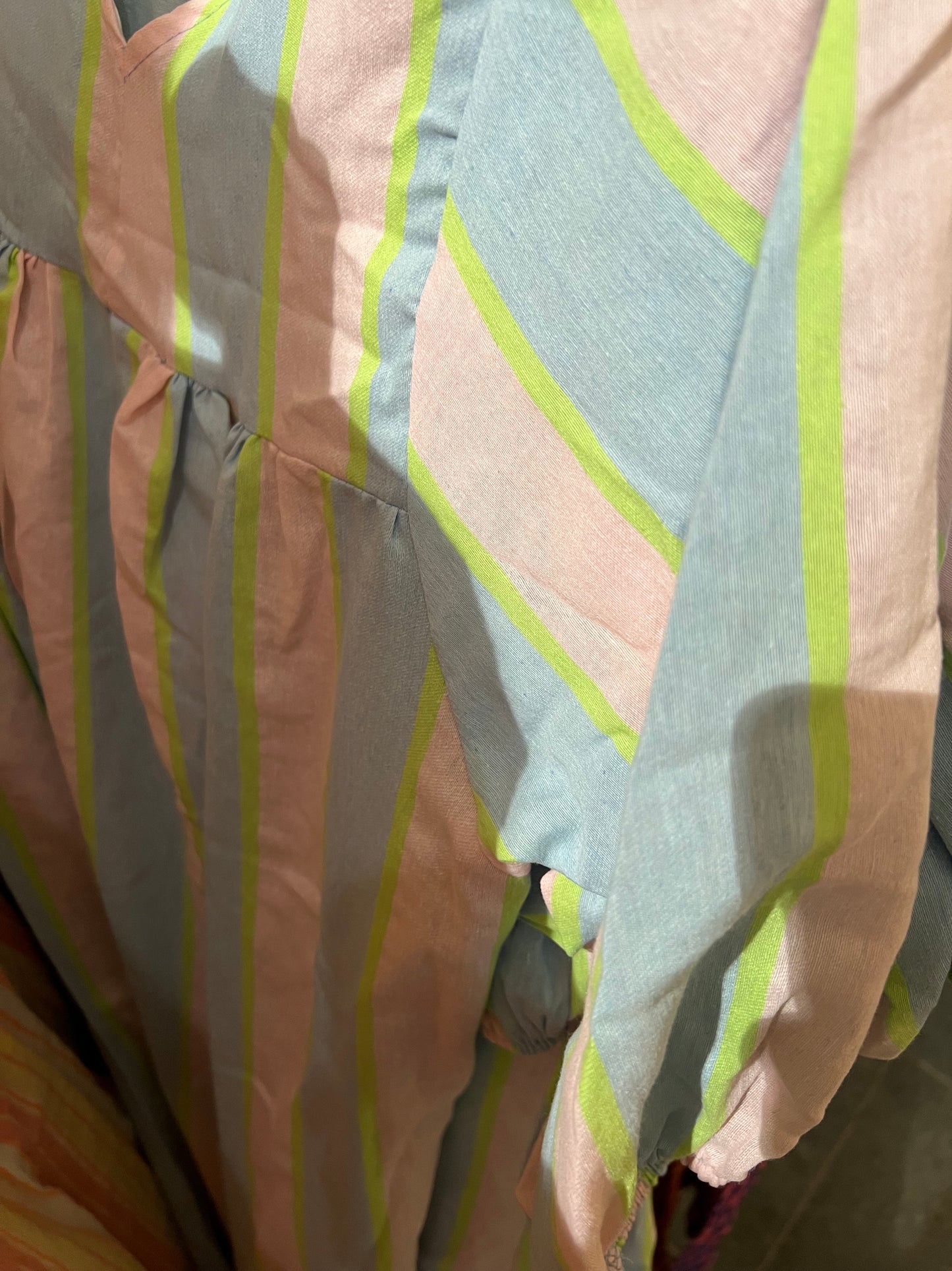 MAXIJURK BLAUW-GROEN