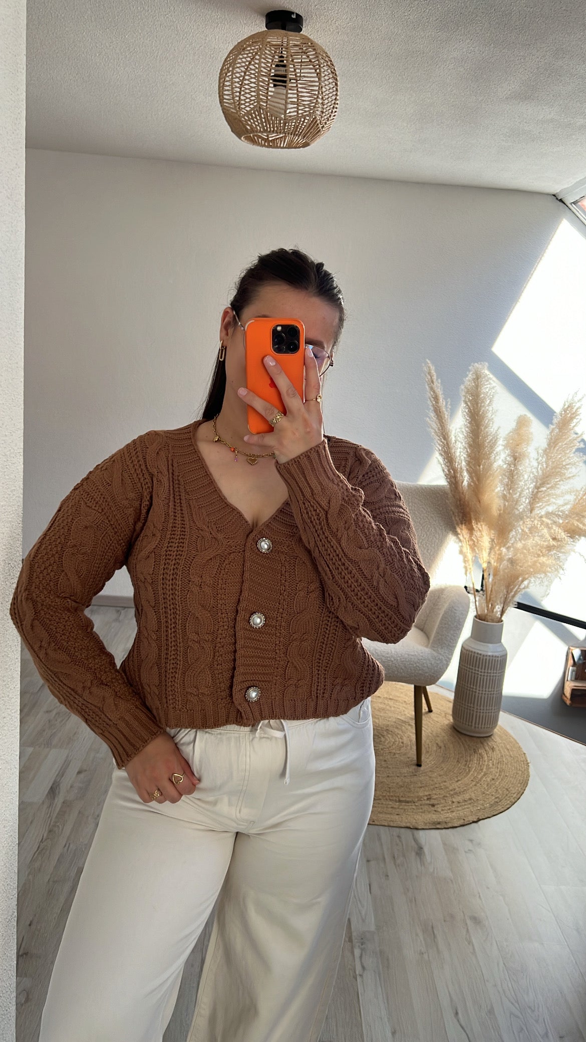 Knitted cardigan