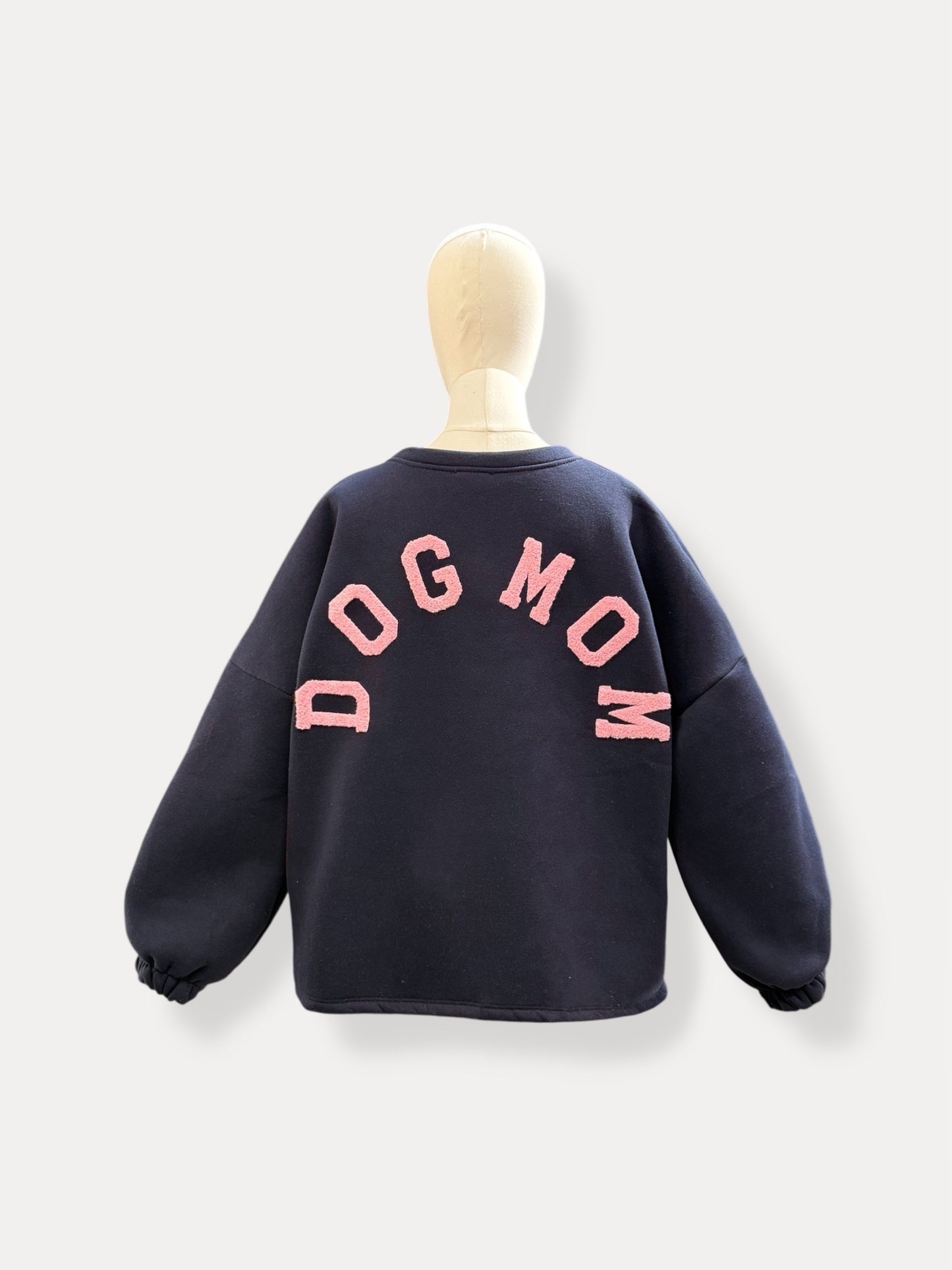 DOGMOM TRUI BLAUW-ROZE
