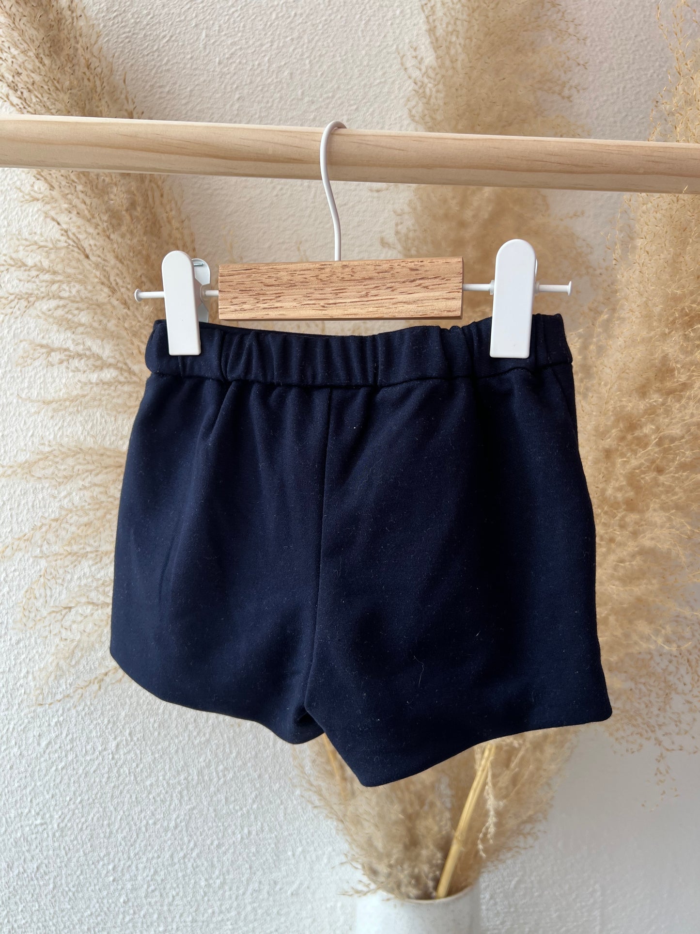 Donkerblauwe short