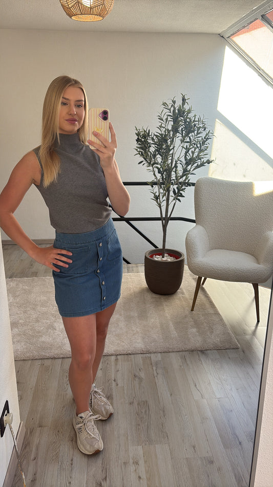 JEANSROK KNOOPJES
