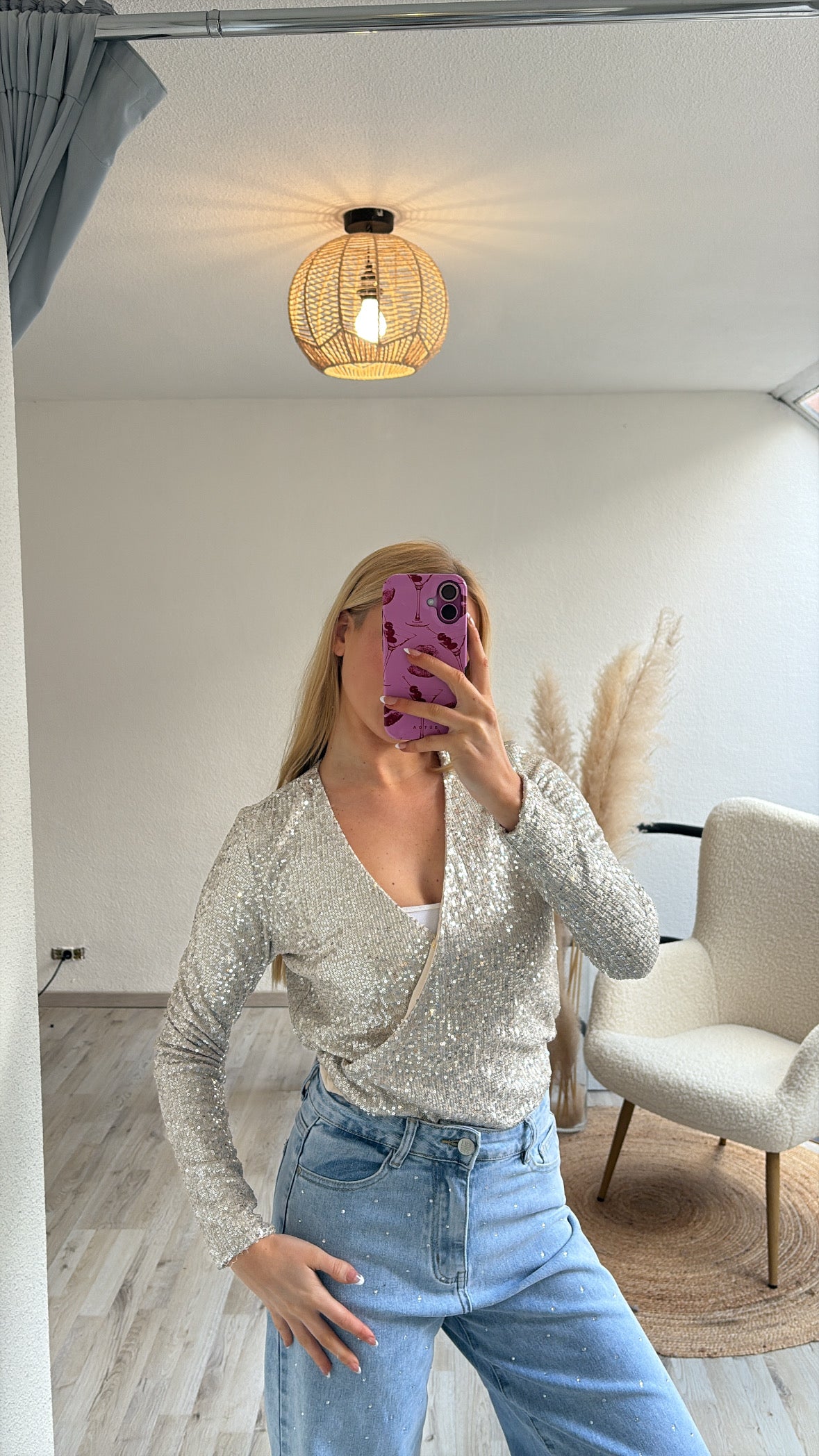 Glitterbody goud