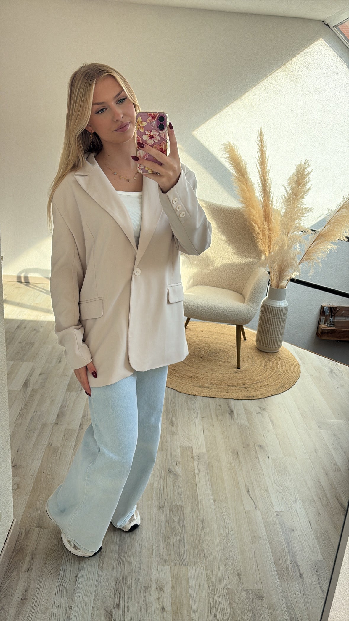 Beige blazer