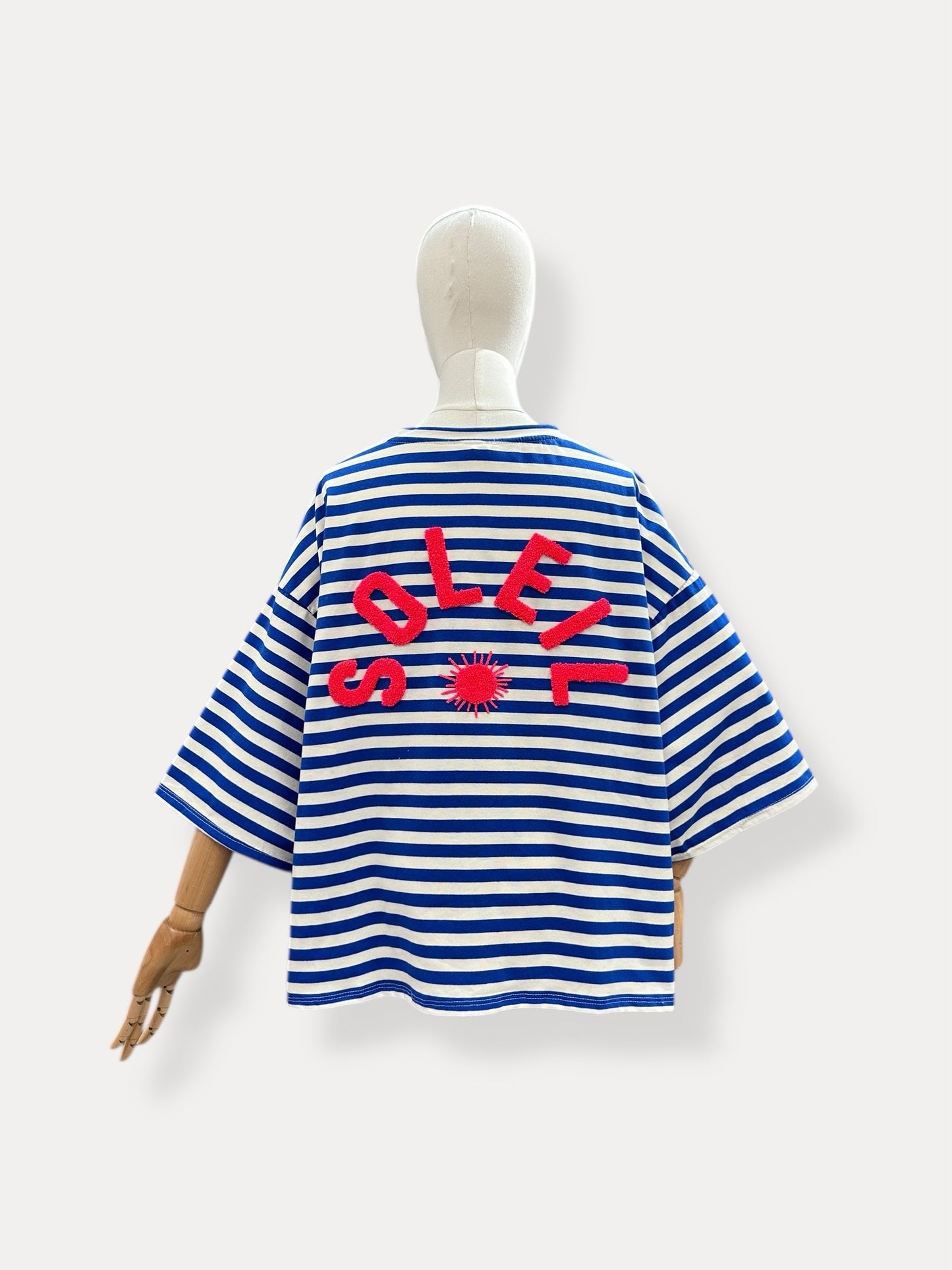 SOLEIL SHIRT BLAUW