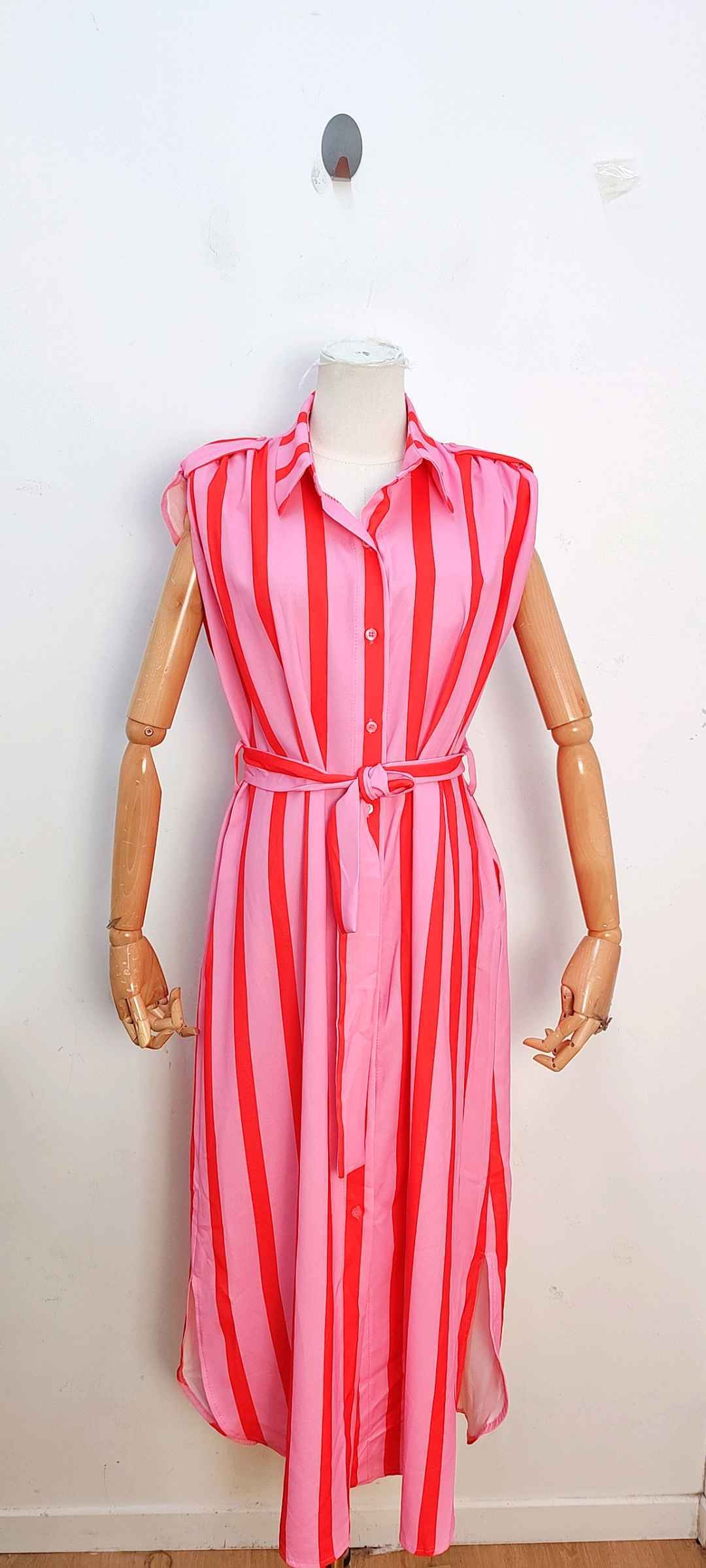 HEMDJURK ROZE-ROOD