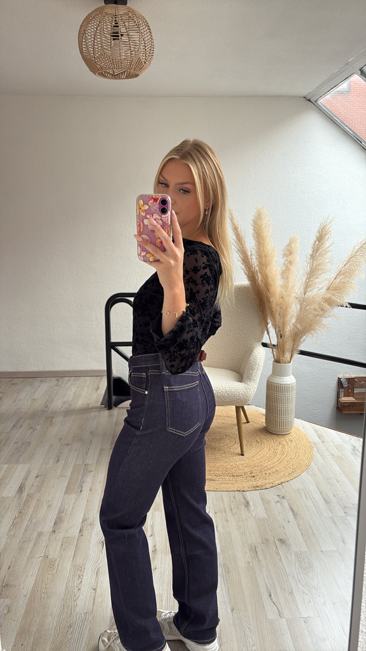 Donkere jeans