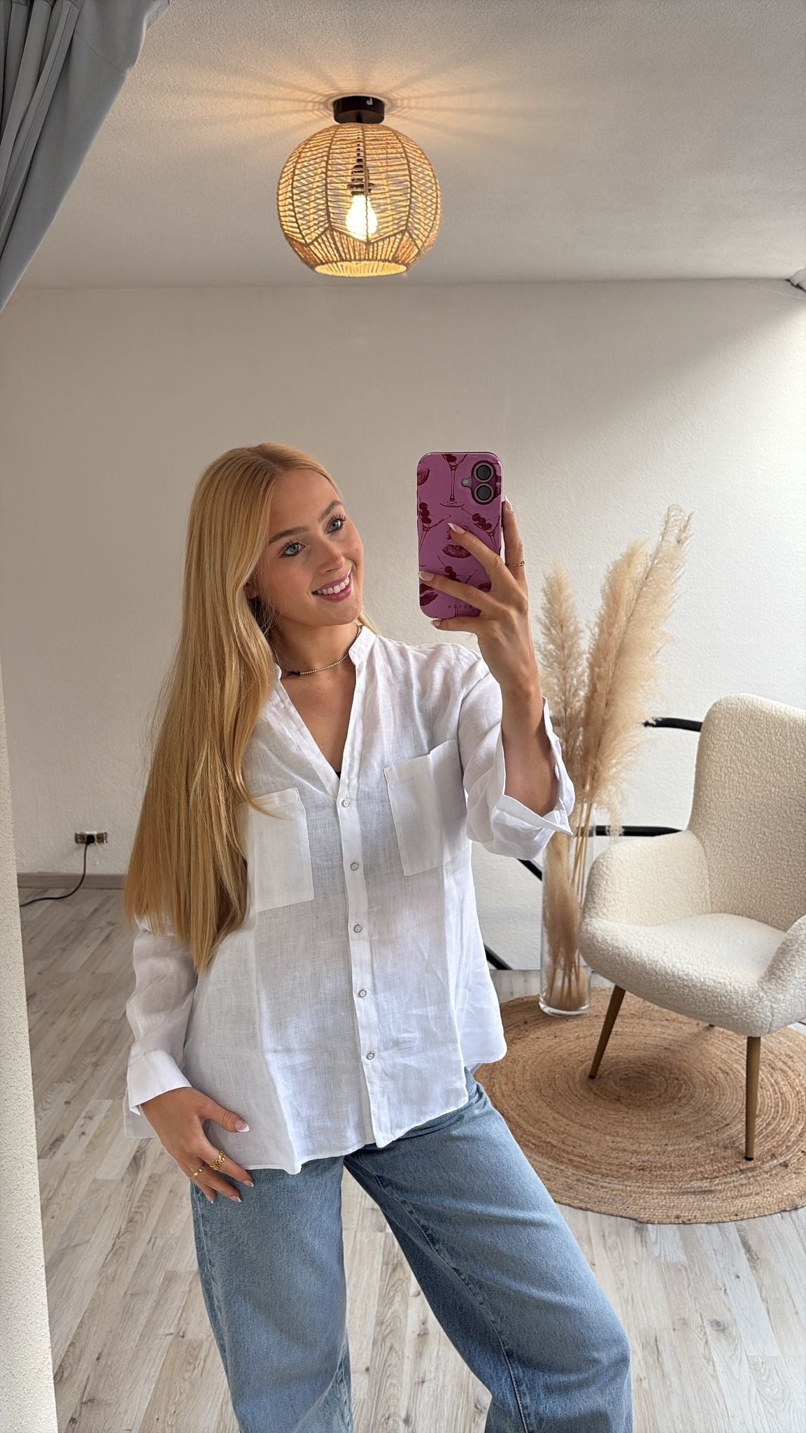 Linnen blouse