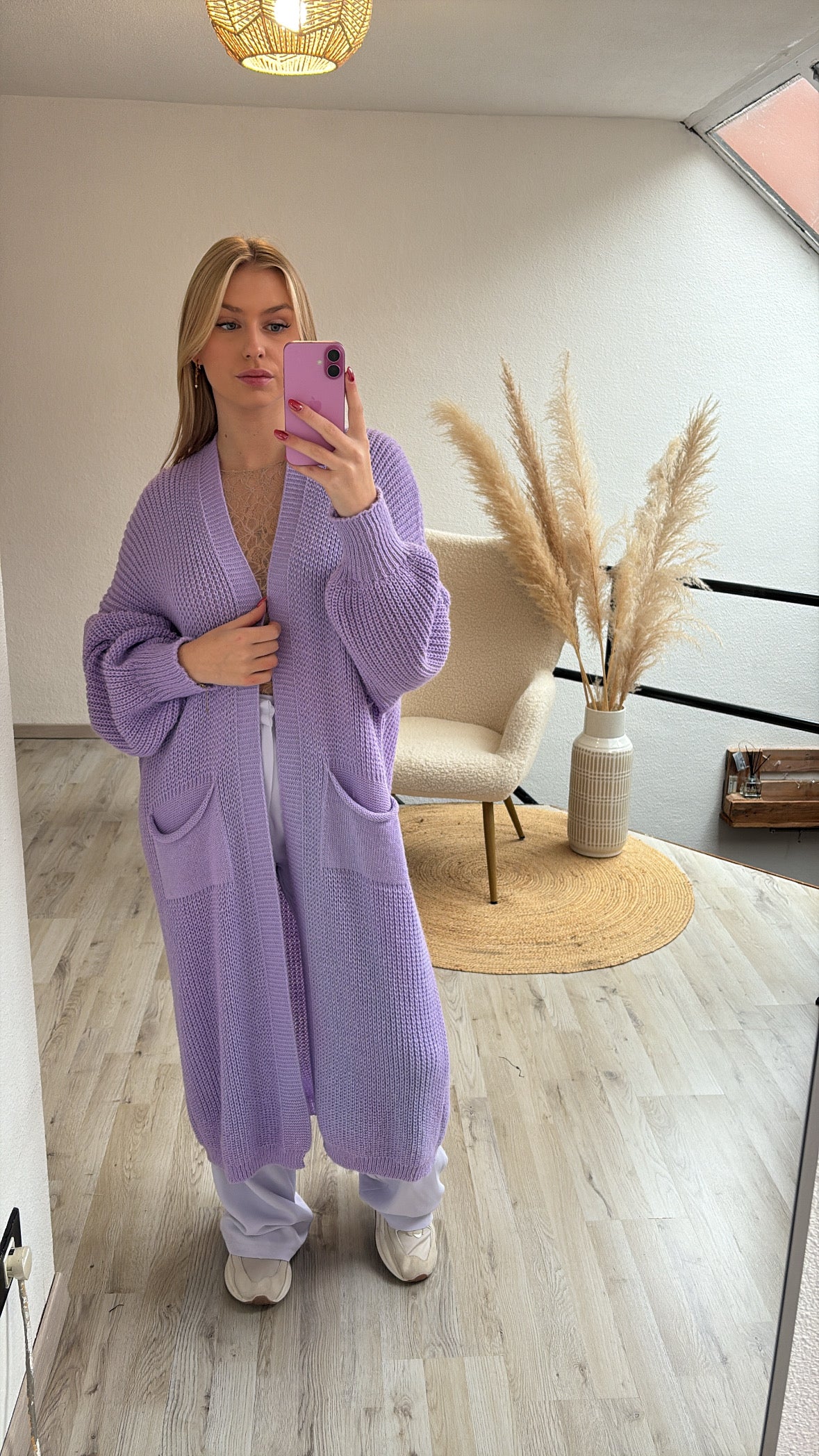 Lila cardigan