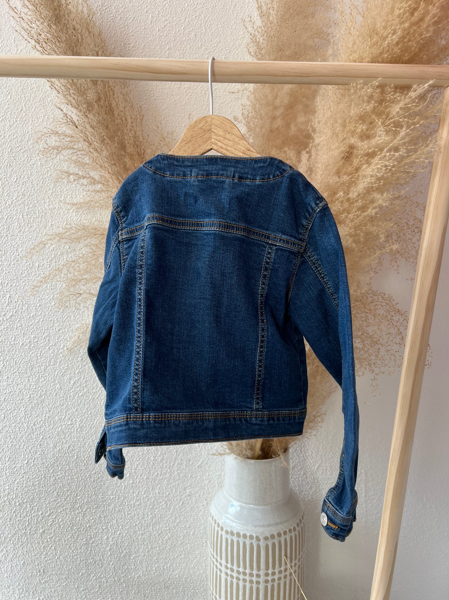 Jeansjasje parels
