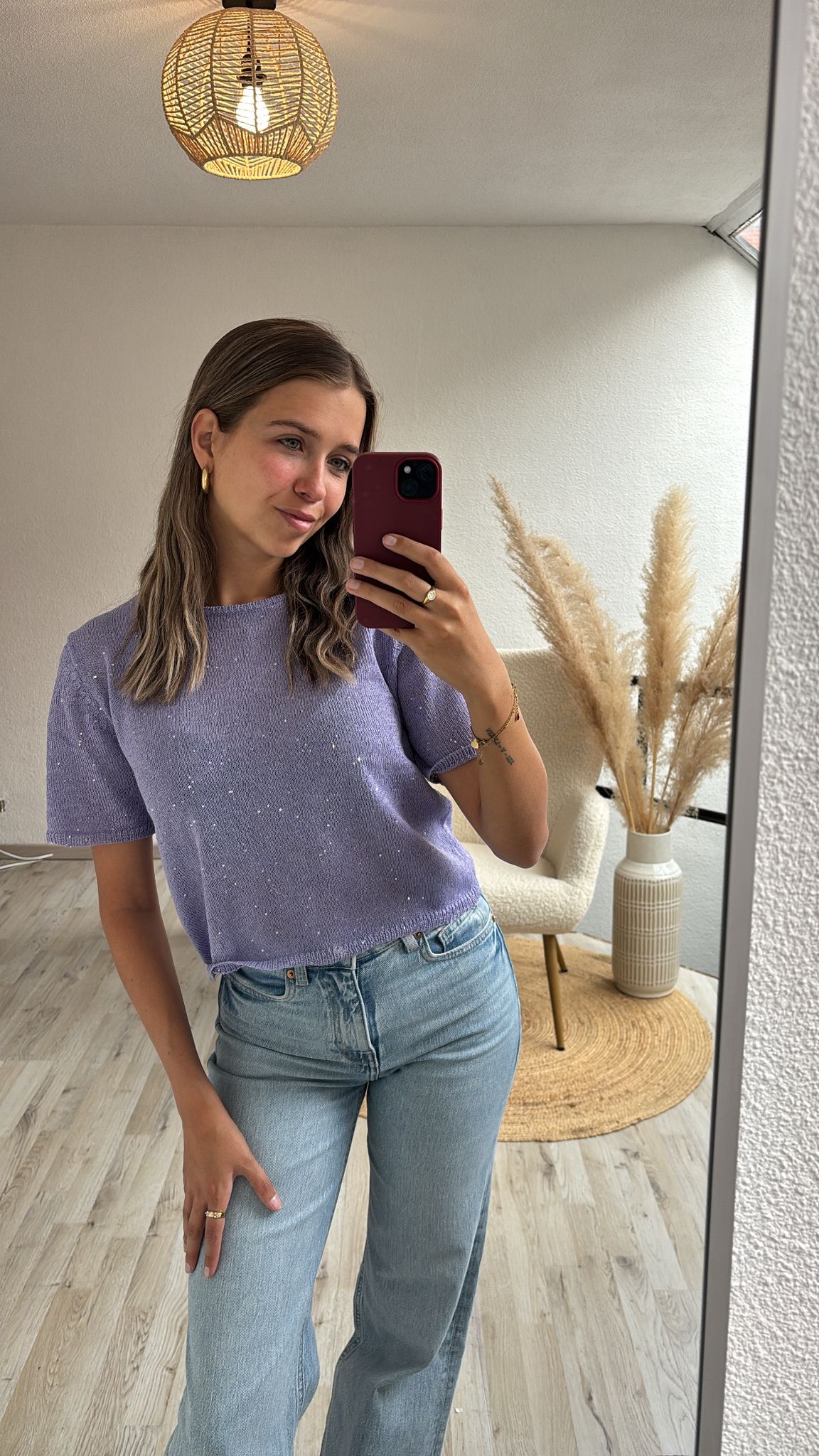 Lila top knitted