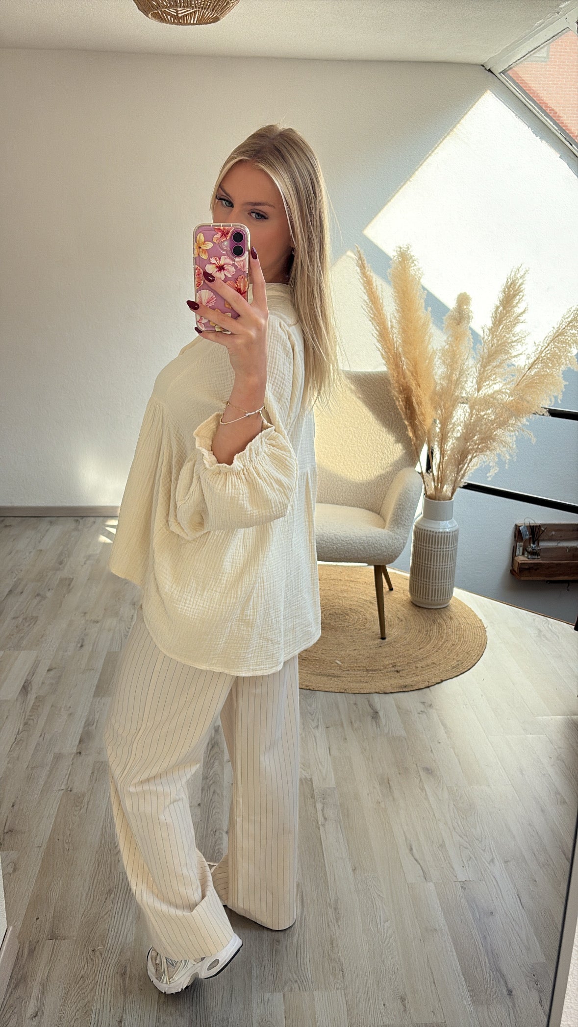 Gestreepte broek
