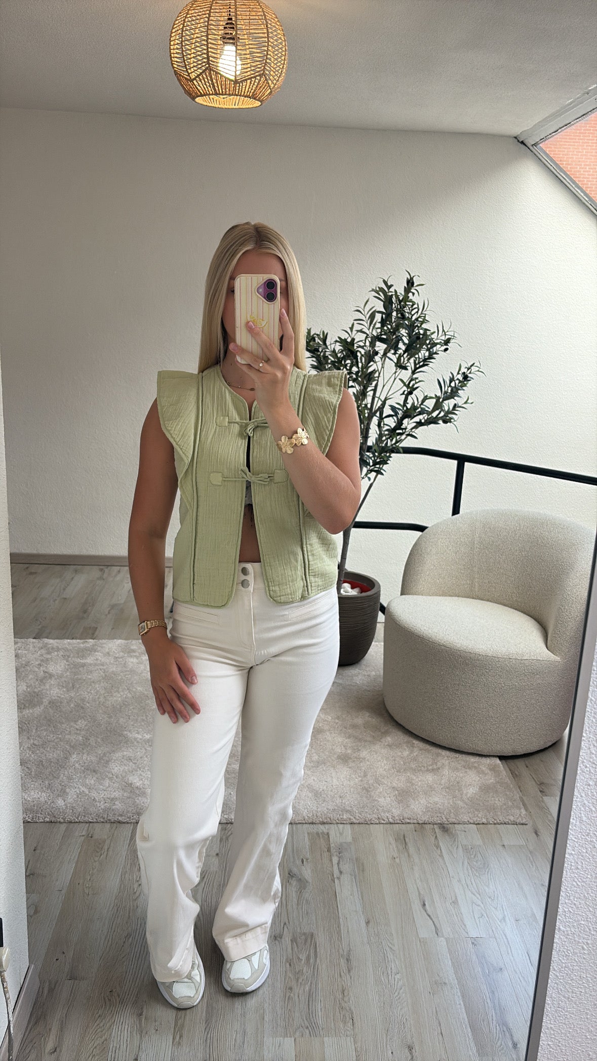 MINTGROENE GILET