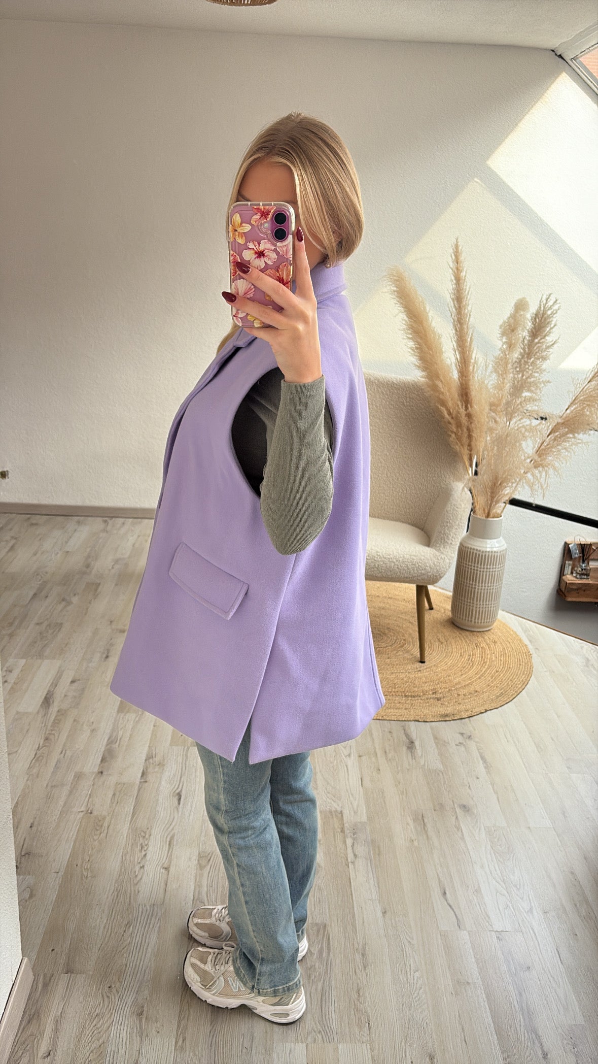 Lila gilet