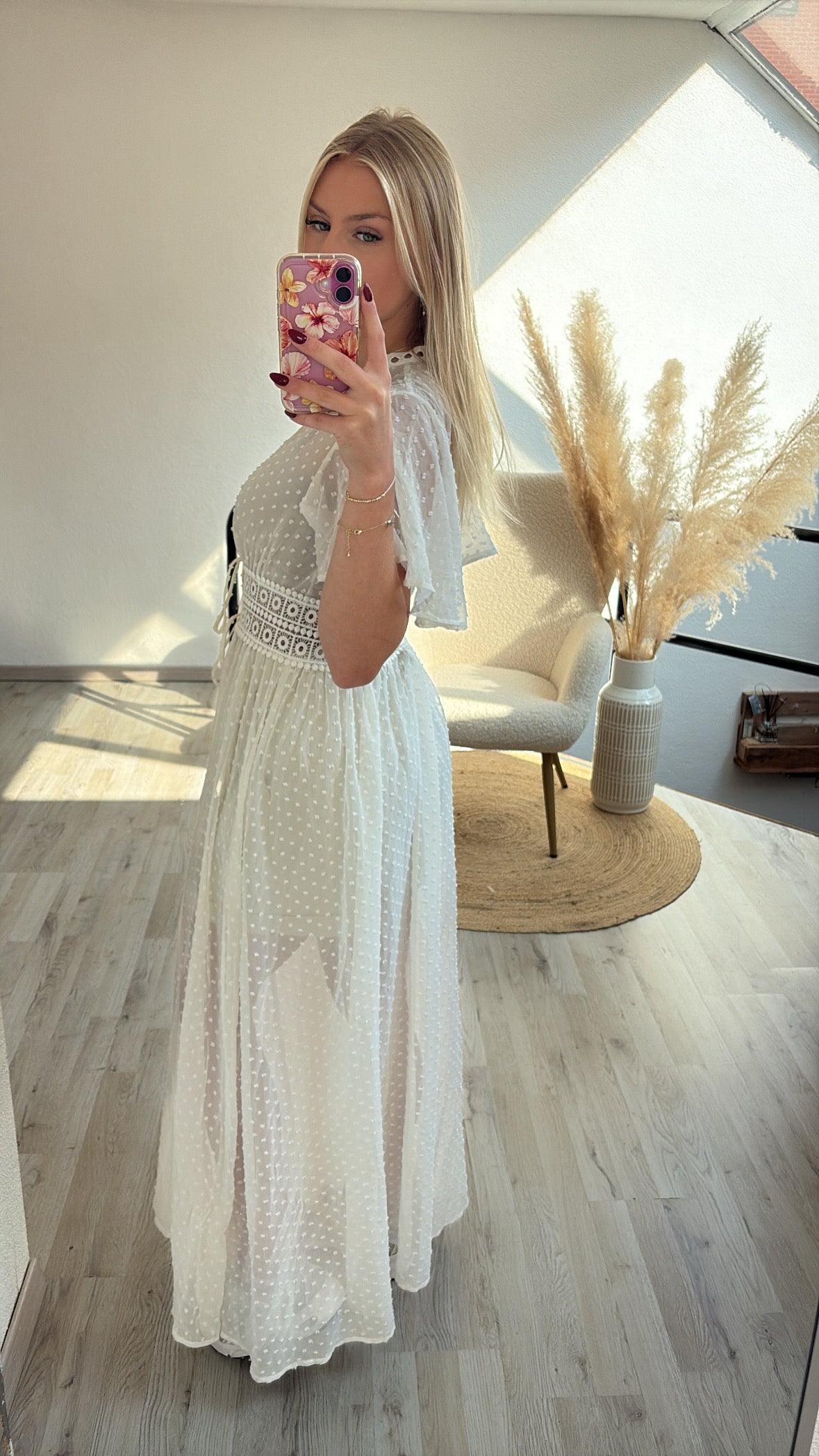 Witte kimono