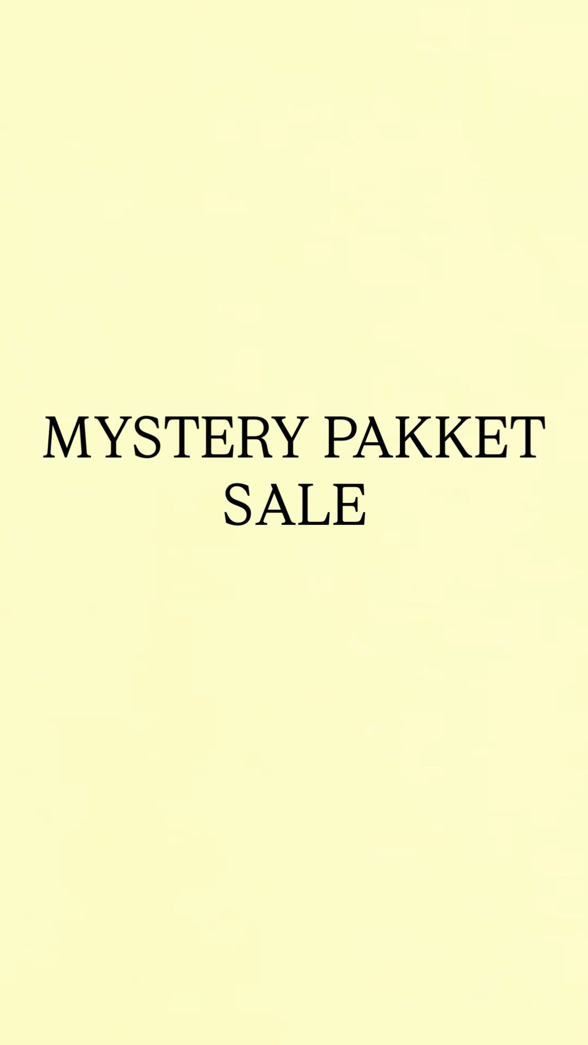 Mysterybox sale